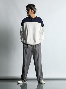JEEさんの（The DUFFER of ST.GEORGE | ザダファーオブセントジョージ）を使ったコーディネート