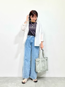 「コラボレーション」｜アヤ.さん（レディース・163cm）の春コーディネート