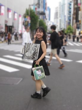 「アイテム（その他トップス）」を使った、なつほさん（レディース・150cm）の夏コーディネート