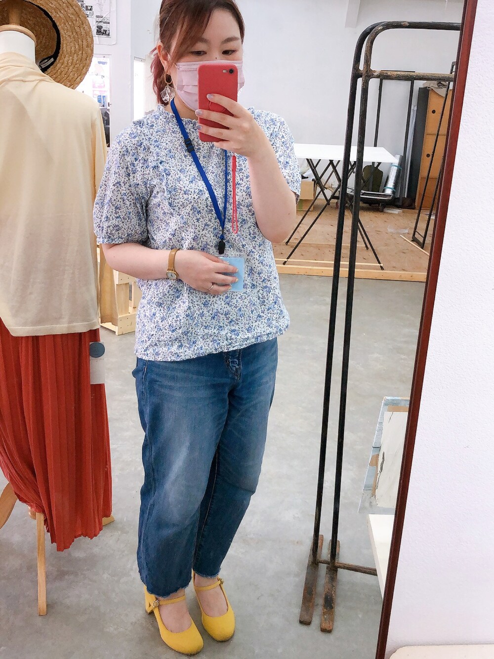 aya様 C5464 ブラウス×デニムコーデ ブラウス×デニム」の人気ファッションコーディネート - WEAR