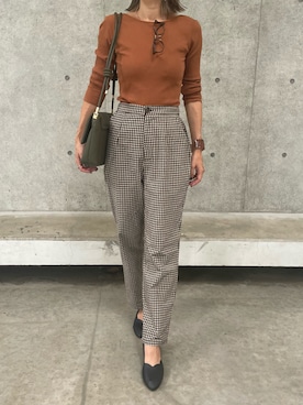 ayaさん（レディース・161cm）の秋コーディネート