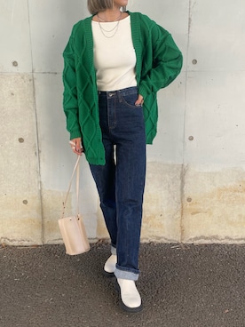 ayaさん（レディース・161cm）の冬コーディネート