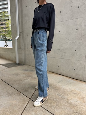 「copine（コピン）のアイテム」を使った、ayaさん（レディース・161cm）の春コーディネート