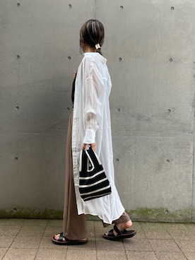 ayaさん（レディース・161cm）の春コーディネート