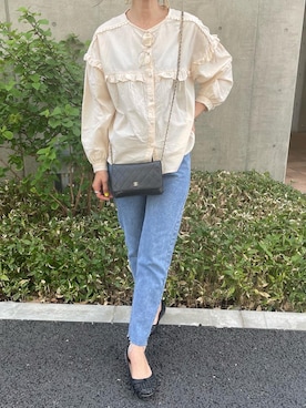 「Leja（レジャ）のアイテム」を使った、ayaさん（レディース・161cm）の春コーディネート