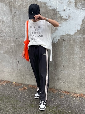 「アイテム（バングル/リストバンド）」を使った、ayaさん（レディース・161cm）の春コーディネート