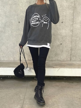 「アイテム（その他アンダーウェア/インナー）」を使った、ayaさん（レディース・161cm）の秋コーディネート