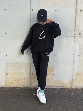 「9ban（キューバン）のアイテム」を使った、ayaさん（レディース・161cm）の冬コーディネート