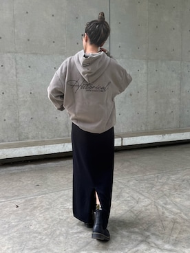 「Dr. Martens（ドクターマーチン）のアイテム」を使った、ayaさん（レディース・161cm）の秋コーディネート