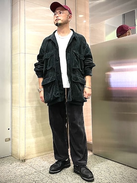 「アイテム（その他シューズ）」を使った、Yoshihito Hayashiさん（メンズ・170cm・40代）の秋コーディネート