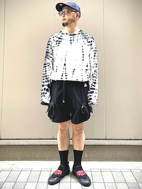 「ROTOL（ロトル）のアイテム」を使った、Yoshihito Hayashiさん（メンズ・170cm）の夏コーディネート