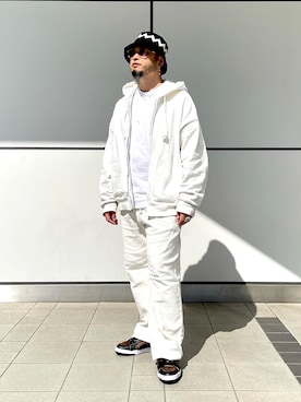 Yoshihito Hayashiさんの「BEAMS PLUS / 2Pパック ポケット Tシャツ」を使ったコーディネート