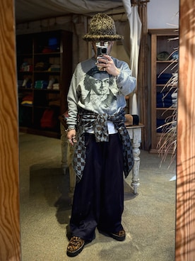 「BEAMS（ビームス）のアイテム」を使った、Yoshihito Hayashiさん（メンズ・170cm）の秋コーディネート