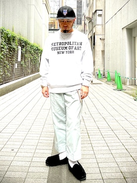 「SUVSOLE（サブソル）のアイテム」を使った、Yoshihito Hayashiさん（メンズ・170cm）の秋コーディネート