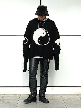 Yoshihito Hayashiさん（メンズ・170cm）の冬コーディネート