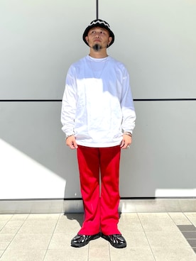 「BEAMS（ビームス）のアイテム（スウェット）」を使った、Yoshihito Hayashiさん（メンズ・170cm）の秋コーディネート