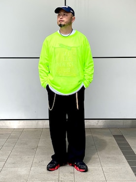 「aie」｜Yoshihito Hayashiさん（メンズ・170cm）の春コーディネート