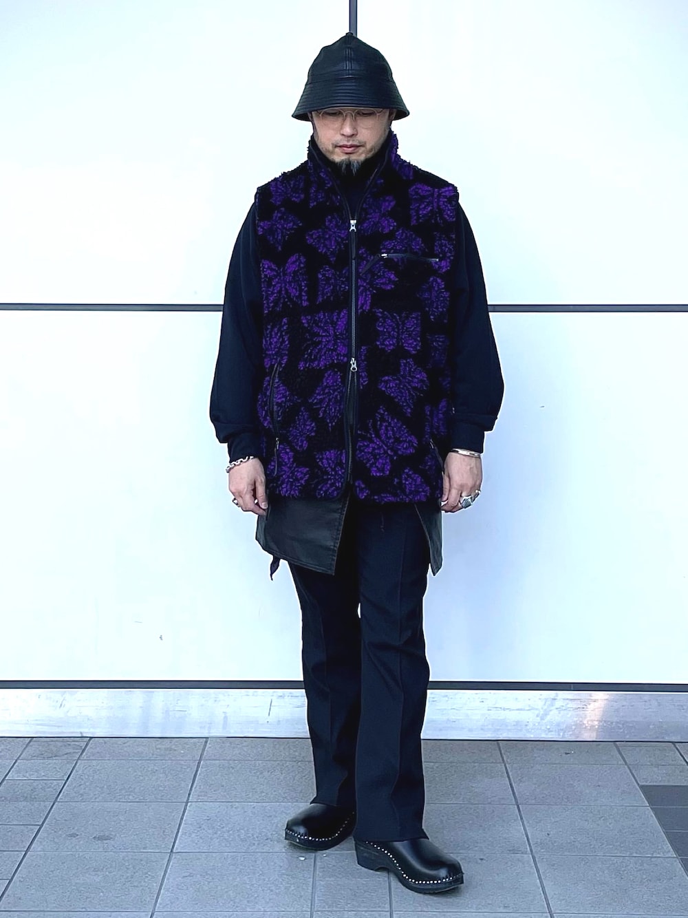 Hender Scheme sailor hat with sheep グレー BEAMS JAPAN BEAMS JAPAN Hender Scheme / sailor hat with