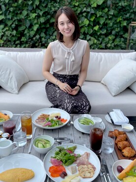 ゆうりさん（レディース・165cm）の夏コーディネート