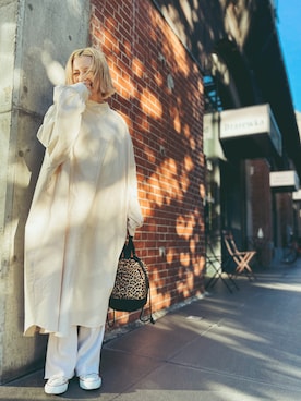 「アイテム（シャツワンピース）」を使った、Shiho.Cさん（レディース・155cm・30代）の秋コーディネート