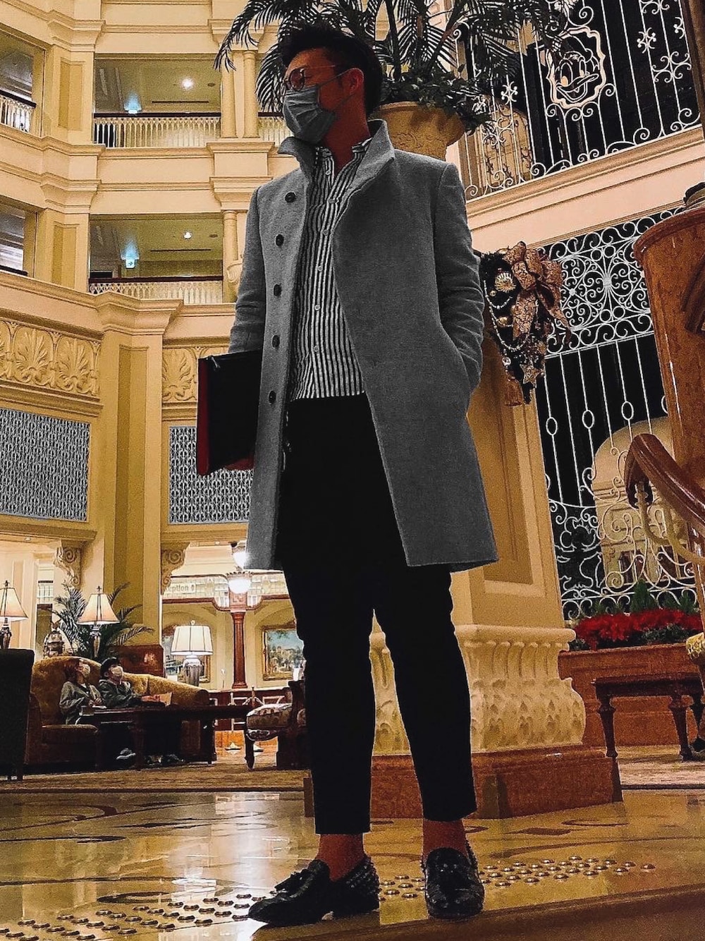 【ZARA MAN】グレーチェスターコート ZARA - 【新品未使用】ZARA チェスターコート 4Way ストレッチ