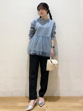 みなみさん（レディース・157cm）の冬コーディネート