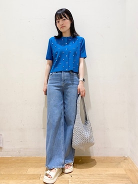 みなみさん（レディース・157cm）の夏コーディネート