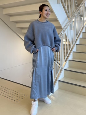 「アイテム（その他トップス）」を使った、mariさん（レディース・160cm・20代）の秋コーディネート