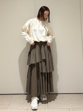 「アイテム（その他トップス）」を使った、mariさん（レディース・160cm・20代）の秋コーディネート