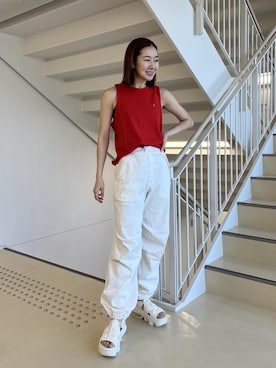 mariさん（レディース・160cm）の春コーディネート