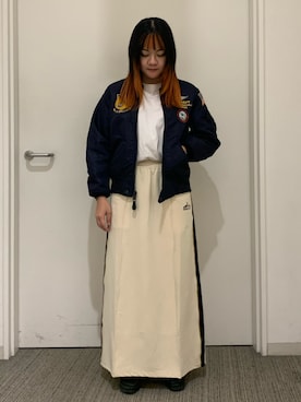 「L-2」｜けいてぃさん（レディース・157cm）の冬コーディネート