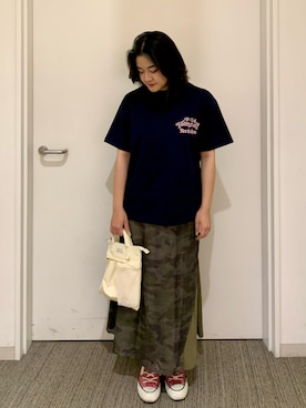 「TOPGUN」｜けいてぃさん（レディース・157cm）の春コーディネート