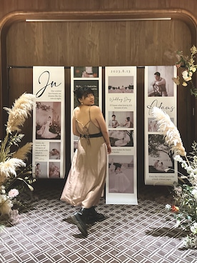 「BEAMS（ビームス）のアイテム（ワンピース/ドレス）」を使った、marcorita6011さん（レディース・162cm）の秋コーディネート