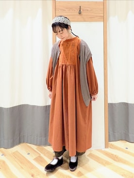 「Samansa Mos2（サマンサ モスモス）のアイテム（シューズ）」を使った、asa3258さん（レディース・161cm）の秋コーディネート