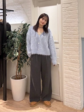 「アイテム（その他シューズ）」を使った、waka72002さん（レディース・164cm・20代）の冬コーディネート