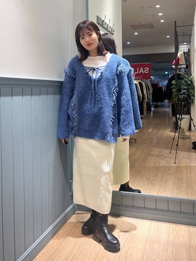 waka72002さん(レディース・164cm)の冬コーディネート