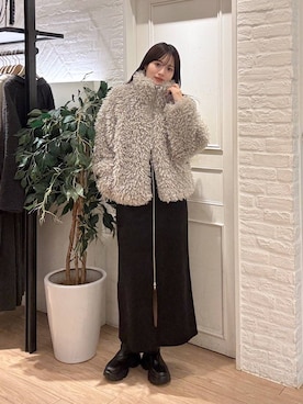 waka72002さん（レディース・164cm）の冬コーディネート