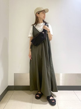 「BARNYARDSTORM（バンヤードストーム）のアイテム（トップス）」を使った、sayakaさん（レディース・158cm）の春コーディネート