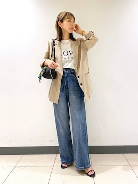 「アイテム（キーホルダー）」を使った、sayakaさん（レディース・158cm・30代）の夏コーディネート