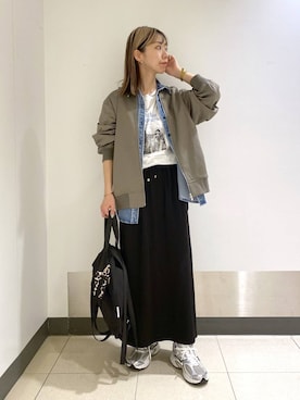 sayakaさん（レディース・158cm）の冬コーディネート