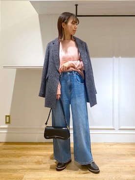 sayakaさん（レディース・158cm）の冬コーディネート