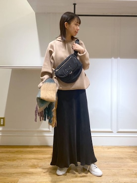 sayakaさん（レディース・158cm）の冬コーディネート