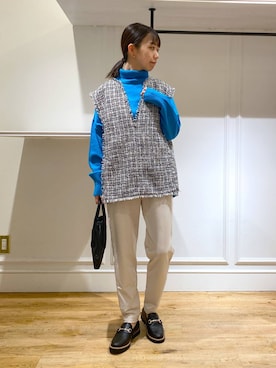 sayakaさん（レディース・158cm）の冬コーディネート