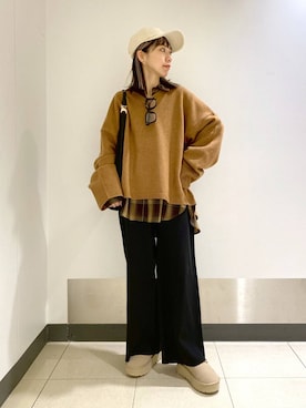 sayakaさん(レディース・158cm)の冬コーディネート