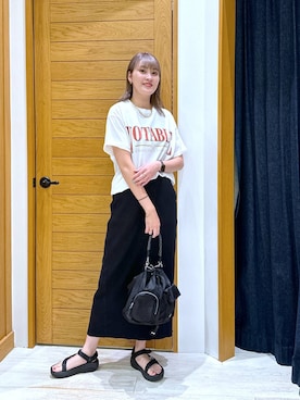 ayakabfさん（レディース・172cm）の夏コーディネート