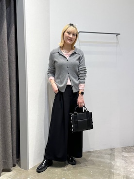 「BAYFLOW（ベイフロー）のアイテム」を使った、ayakabfさん（レディース・172cm）の冬コーディネート