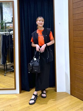 ayakabfさん（レディース・172cm）の夏コーディネート