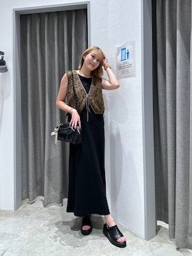 「アイテム（ワンピース）」を使った、ayakabfさん（レディース・172cm・20代）の秋コーディネート