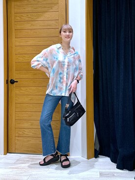 ayakabfさん（レディース・172cm）の夏コーディネート