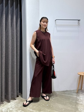 「アイテム（ハンドバッグ）」を使った、ayakabfさん（レディース・172cm）の夏コーディネート
